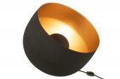 Lampe de Sol Noir Mat-Doré GM