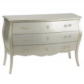 Commode 3 Tiroirs Murano Silver Amadeus
