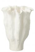 Vase Calyx Céramique Blanc H42cm