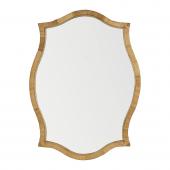 Miroir Anna Rotin Naturel Blanc d'Ivoire 91x120