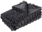 Plaid Diana Gris Foncé 130x170