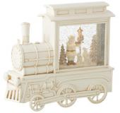 Boule à Neige Locomotive Blanc