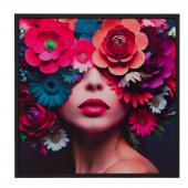 Toile Cadre Glossy Anastasia 80*80