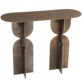 Console Aluminium Gold Clotilde
