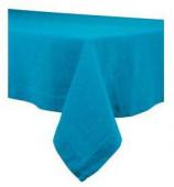 Nappe Lin lavé Naïs Turquoise 170*250