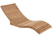 Chaise Longue Teck Naturel