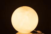 Lampe Ronde Pearl Blanc GM