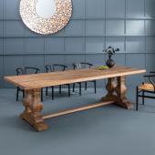 Table à Manger Balustre Magistrale Naturelle 280cm