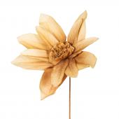 4 x Fleurs Maxi Tania Moutarde 113cm