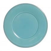 Assiettes Constance Bleu Turquoise (2 tailles)