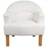 Fauteuil Crapaud Cheverny Ecru Comptoir de Famille