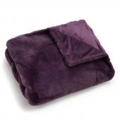 Plaid Luxe Prune 130x170