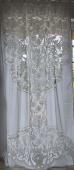 2 Rideaux Pruche Coton Blanc Coquecigrues 130x300 NEW