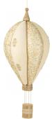 Montgolfière Suspendue Velours Crème H125cm
