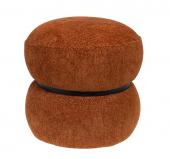 Pouf Nuage Velours Terracotta PM