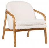 Fauteuil Elément Ivoire Bouclettes