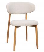 Chaise Georgia Beige Pied Naturel Athezza