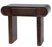 Console 1 Tiroir Ovalis Manguier 100cm