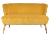 Canapé 2 Places Eléonore Moutarde