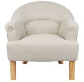 Fauteuil Crapaud Cheverny Beige Comptoir de Famille