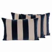 Coussin Brisbane Encre 40*60