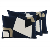 2 x Coussins Nagoya Encre 40*60