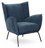 Fauteuil Ordesa Velours Athezza ---(3 couleurs) NEW