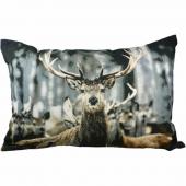2 Coussins Cerf Hiver (40x60)