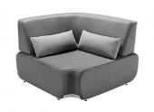 Chauffeuse d'Angle Elite Coussins Gris