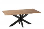 Table à Manger Rectangulaire Acacia Naturel 180cm