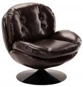 Fauteuil Memento Cuir Noir -NEW- Athezza