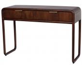 Console 2 Tiroirs Rover Finition Noyer 120cm