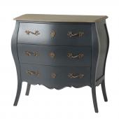 Commode 3 Tiroirs Murano Celeste