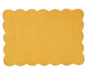 6 x Sets de Table Boutis Moutarde