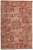 Tapis Anick Orange 200x300 Blanc d'Ivoire