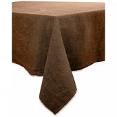 Nappe Venise Lin Lavé Moka 160*160