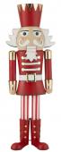 Casse Noisette Métal Rouge-Or H148cm