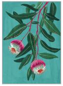 Cadre Toile Eclosion Tissu Velours 104*144