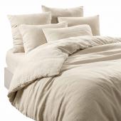 Housse de Couette Limy Naturel Lin Lavé Coton (3tailles)