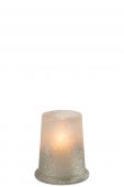 Photophore Sucre Verre Blanc PM