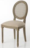 Chaise Médaillon Cannage Naturel