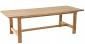 Table à Manger Rectangulaire Manguier Naturel 240cm