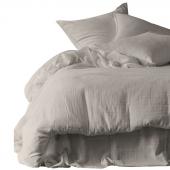 Drap Housse Mykonos Lin Double Gaz Coton (4tailles)