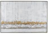 Tableau Abstract.8 Blanc d'Ivoire 150*100