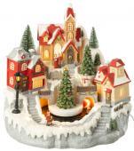Village de Noël Train Led