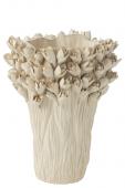 Vase Ambrosia Céramique Blanc H43.5cm