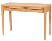 Console 2 Tiroirs Chêne Clair