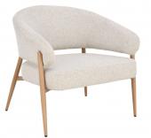 Fauteui Curve Chêne Beige