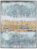 Tableau Abstract.11 Blanc d'Ivoire 90*120