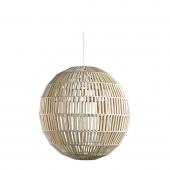 Suspension Sphère Jute Blanche PM